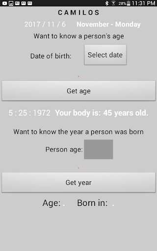 Android application Age screenshort