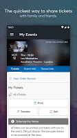 screenshot of Ticketmaster UK Event Tickets