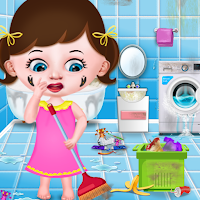 Baby Girl Уборка Дома - Держите ваш дом в чистоте
