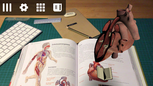 Android application AR Aschehoug screenshort