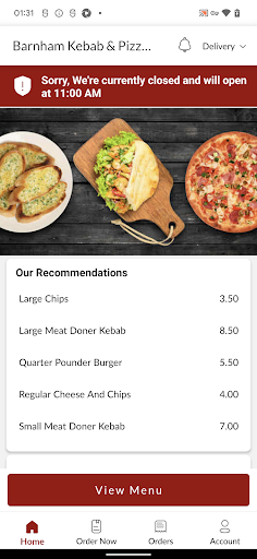 Pizza Palace Screen 2