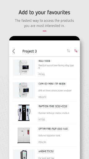 Circutor MyCatalog Screen 3