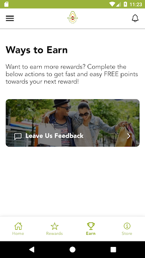 Screenshot of Guasaca Rewards