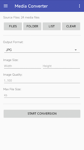 Media Converter Screen 2