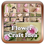 flower craft idea icon