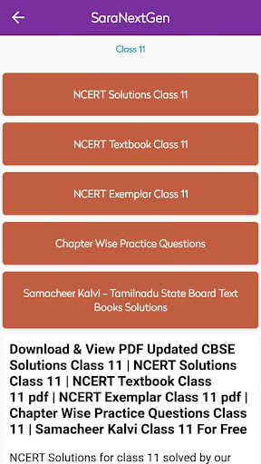 NCERT Book & Exemplar Class 11 Screen 3