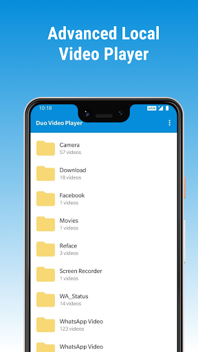 Android application Duo Video-Unique Split Player screenshort