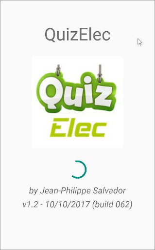Android application QuizElec screenshort
