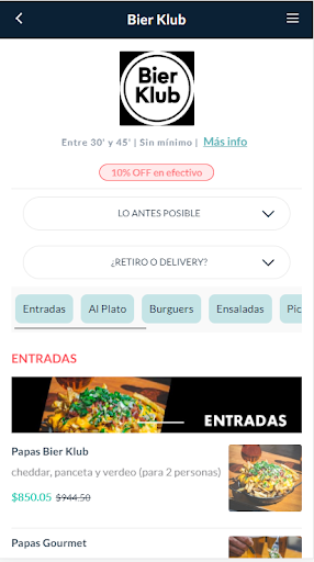 Android application Bier Klub screenshort