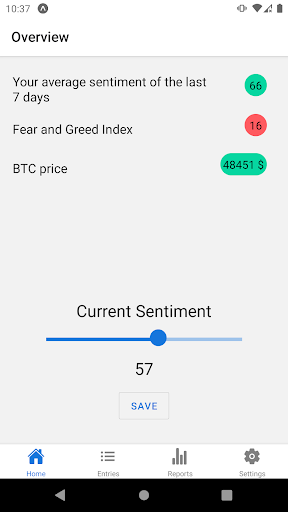 Android application EMO Invest screenshort