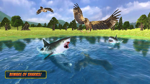 Eagle Simulators 3D Bird Game  screenshots 14