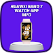 Huawei Band 7 Watch App Info