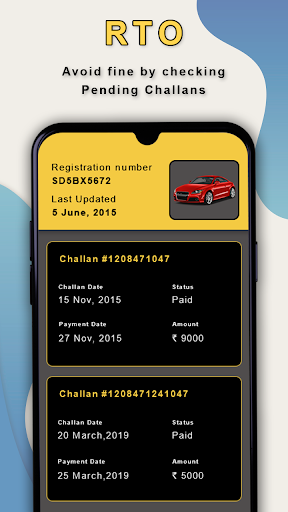 RTO Vehicle Information app