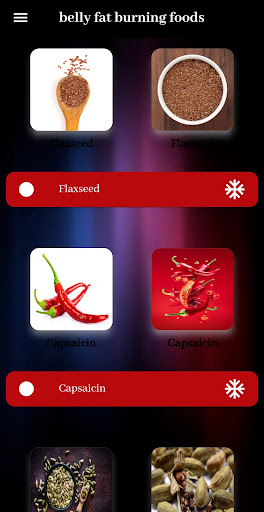 belly fat burning foods