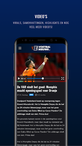 Voetbalnieuws Screen 3