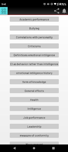 Emotional Intelligence