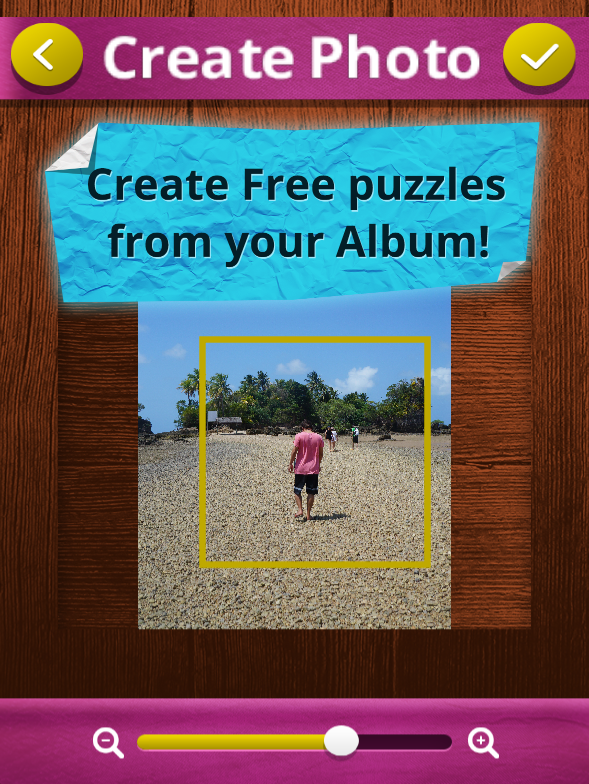 Android application Jigsaw Puzzles Real screenshort