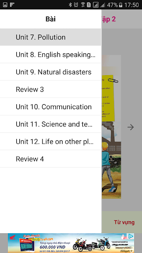 Tieng Anh 8 Moi - English 8 T2 Screen 2