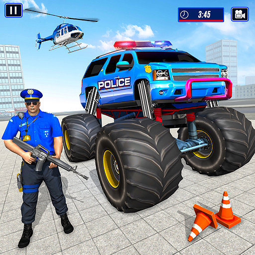 Police Monster Truck Chase