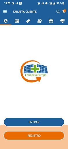 Android application Farmacia Europa Leon screenshort