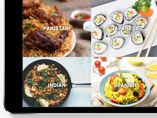 Screenshot of Rice Recipes App