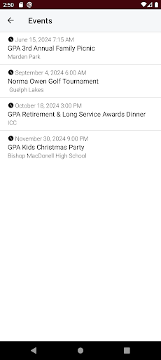 Guelph Police Association Screen 3