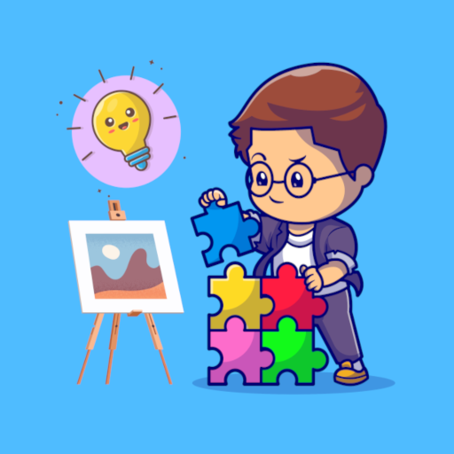 Diver Puzzle for children logo