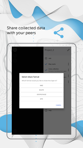 Screenshot of CarryMap
