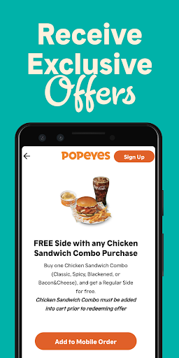 Popeyes&reg; Canada screenshot