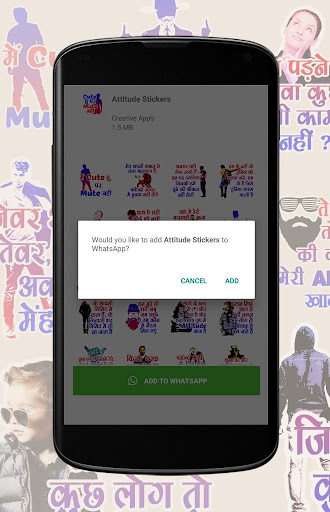 WAStickerApps - Akad Aukat Attitude stickers