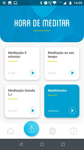 Android application 5' Minutes, I Meditate screenshort