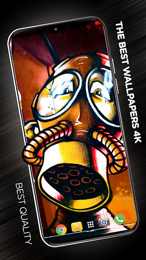 Android application Graffiti Wallpapers in 4K screenshort