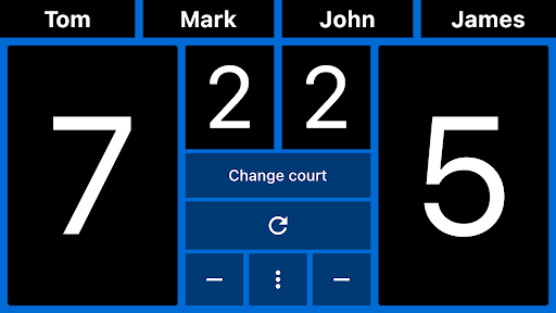 PingPong Scoreboard Screen 2