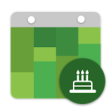 Birthdays into Calendar icon