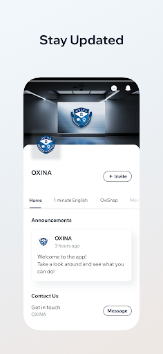 OXINA International Academy Screen 3