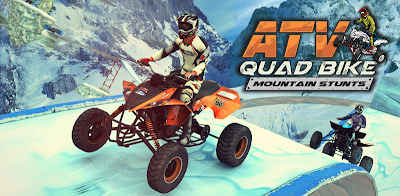ATV Quad Bike Mountain Stunts