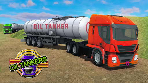 Oil Tanker - Truck Game 3D Screen 2
