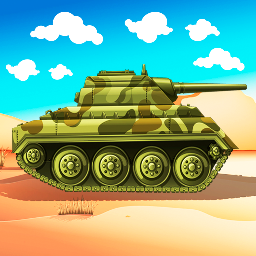 Animated puzzles tank logo
