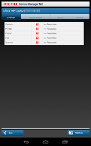 Captura de Pantalla 2 RICOH Device Manager NX android