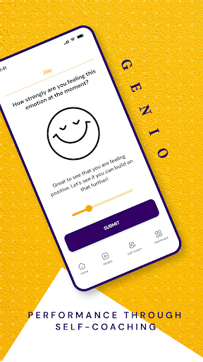 Genio: Self-Coaching App Screen 2