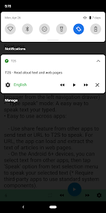 T2S: Text to Voice/Read Aloud Screenshot