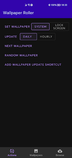 WallpaperRoller Screen 3