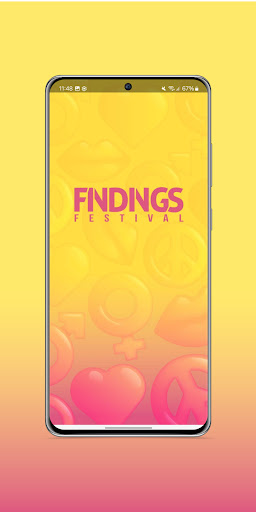 Android application Findings Festival 2024 screenshort