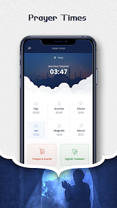 Prayer Time: Azan, Qibla Quran