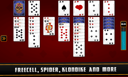 Freecell Solitaire - Red Pack