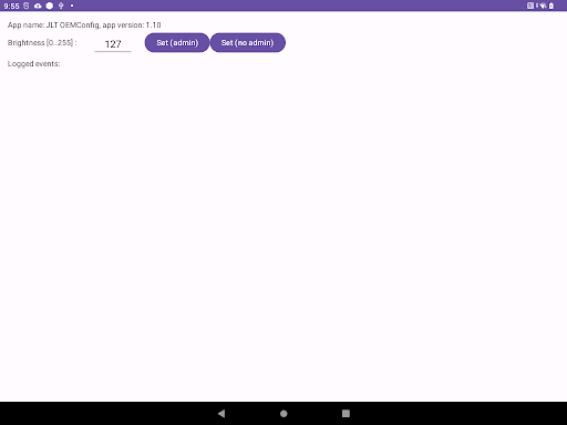 JLT OEMConfig Screen 2