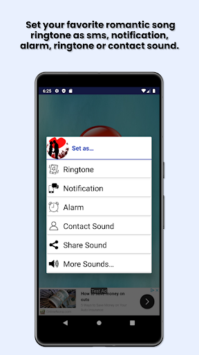 Love Ringtones Screen 2
