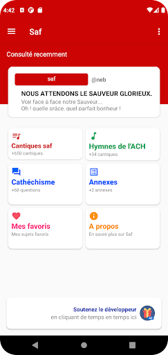 Sur les ailes de la foi Screen 2