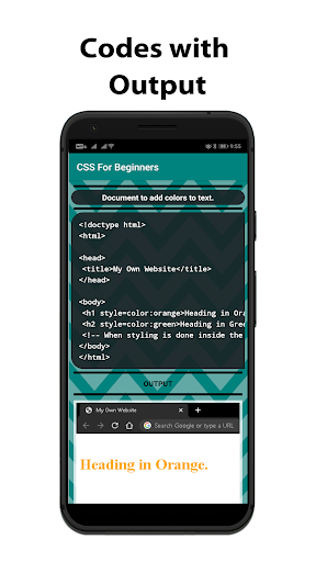 CSS For Beginners Screen 2