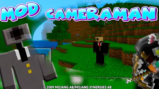 Cameraman: Minecraft PE Mods